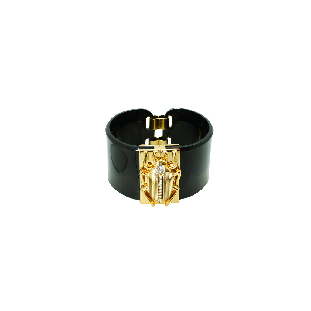 SCARAB CLASP BRACELET