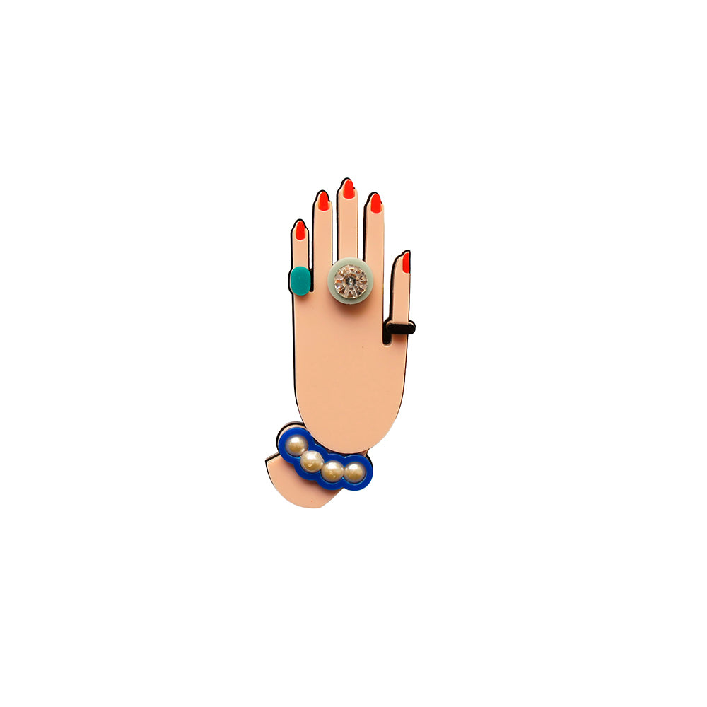 HAND BROOCH