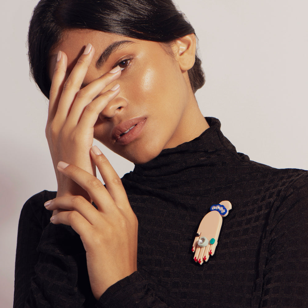 HAND BROOCH