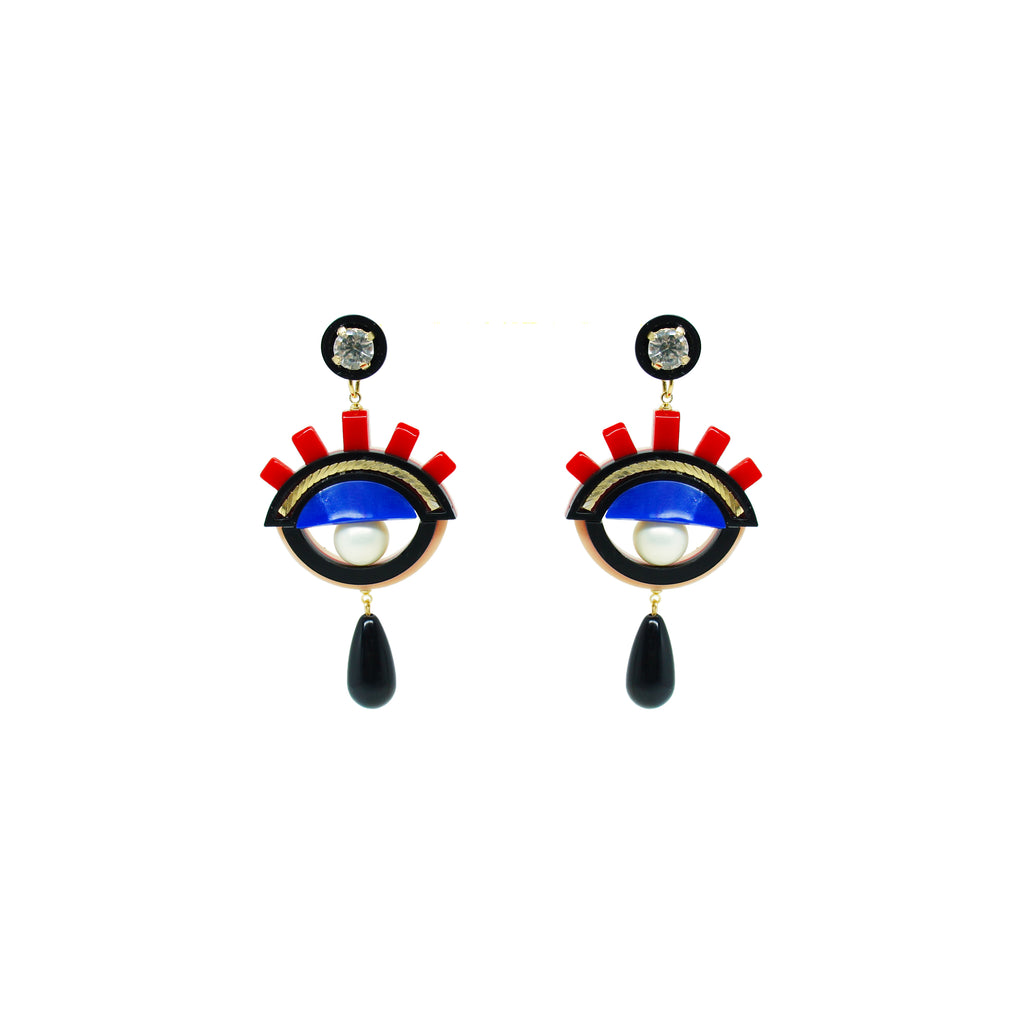 EARRING EYE PENDANT