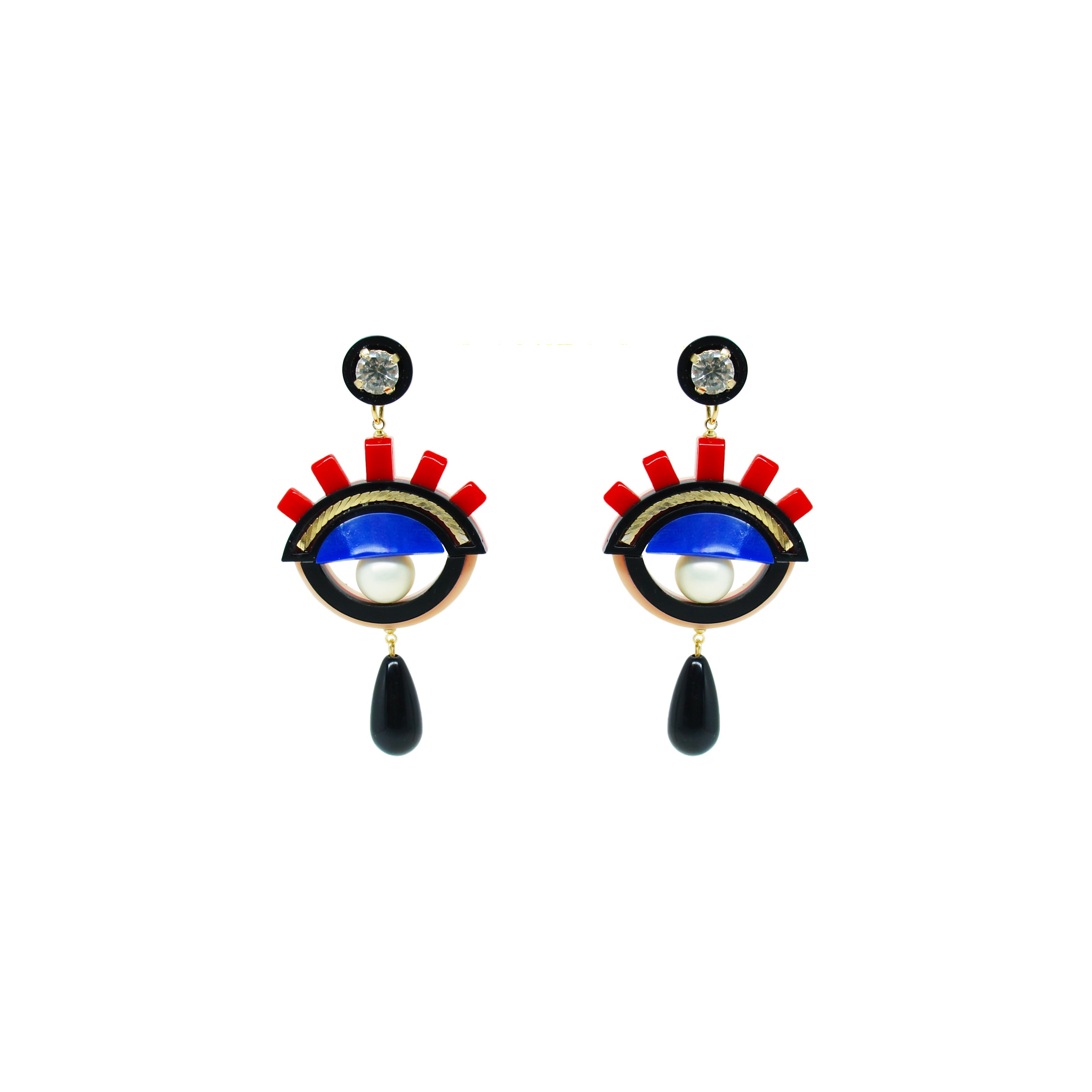 EARRING EYE PENDANT