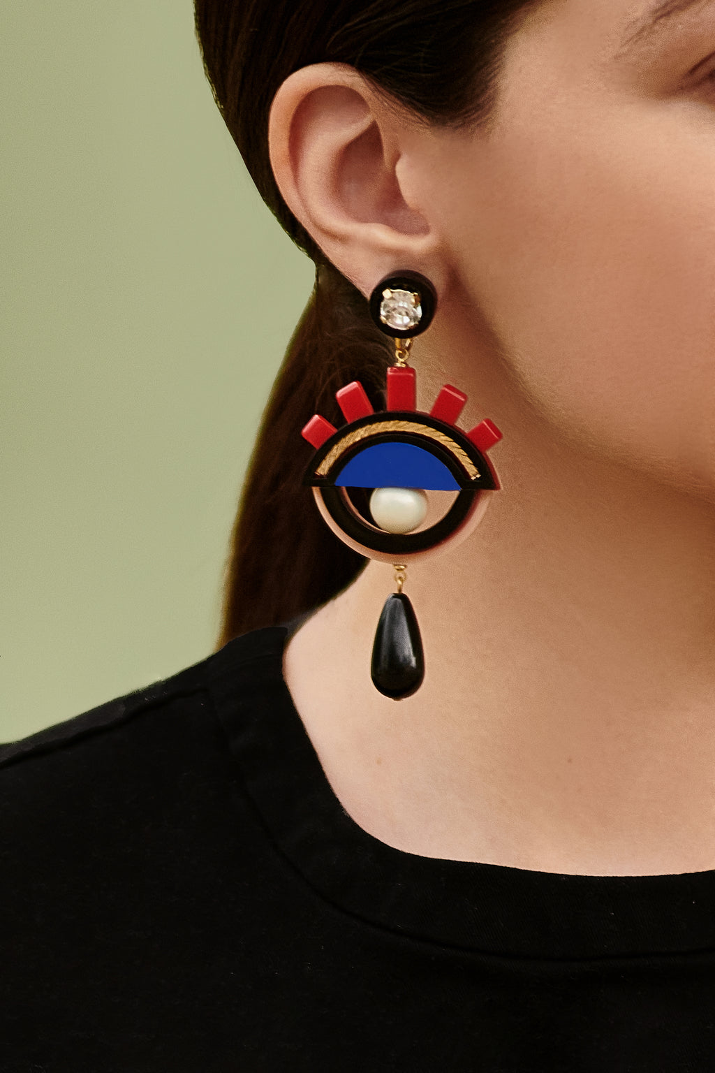 EARRING EYE PENDANT