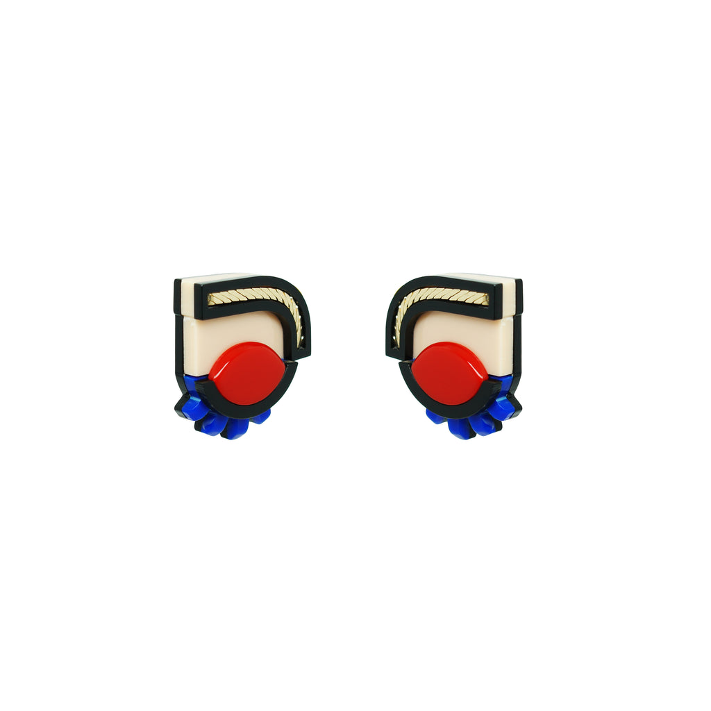 SHORT EYE EARRING