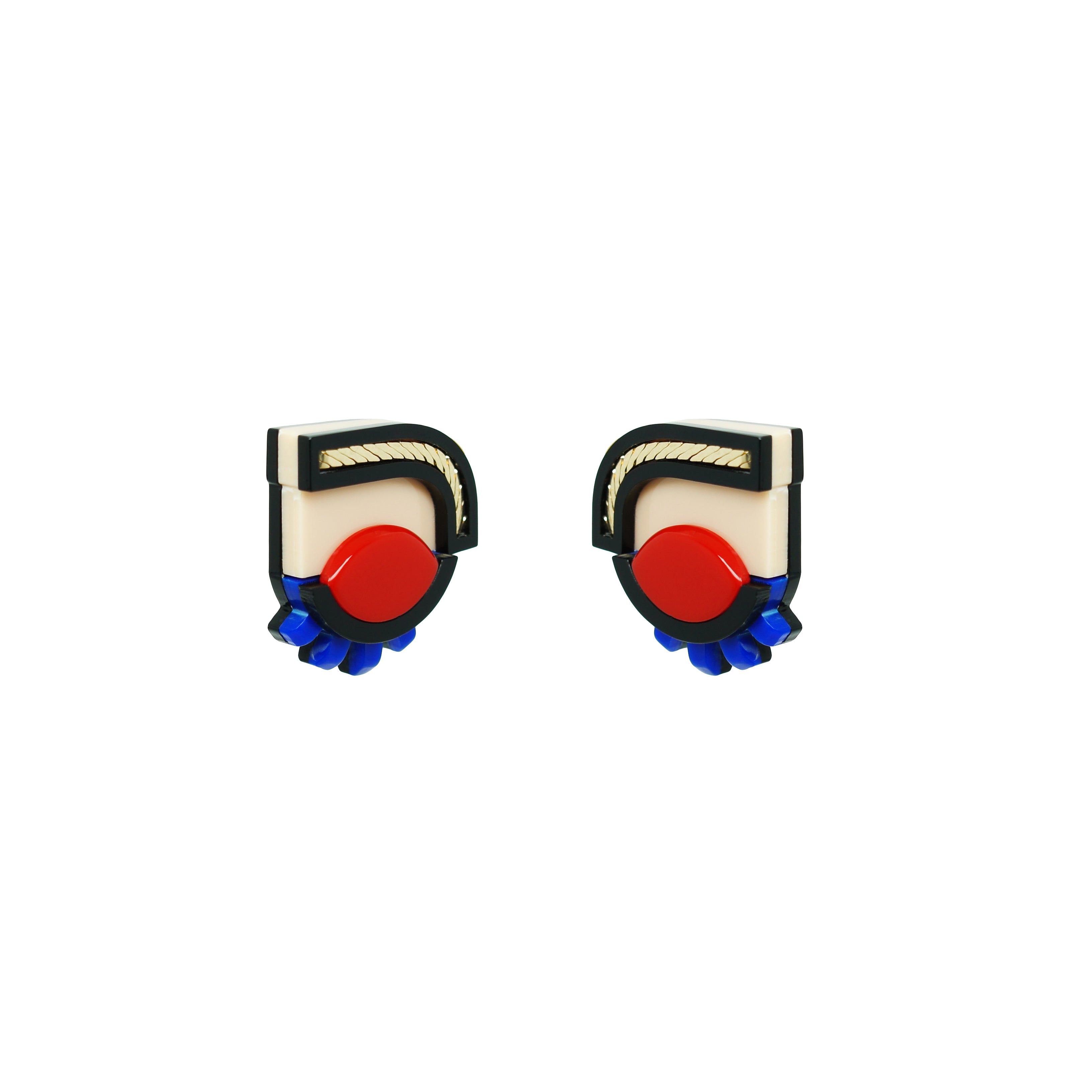 SHORT EYE EARRING