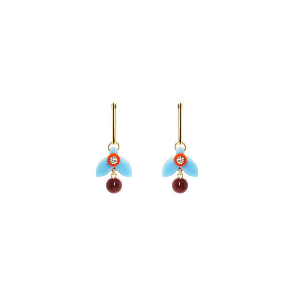 PETUNIA STEM EARRING