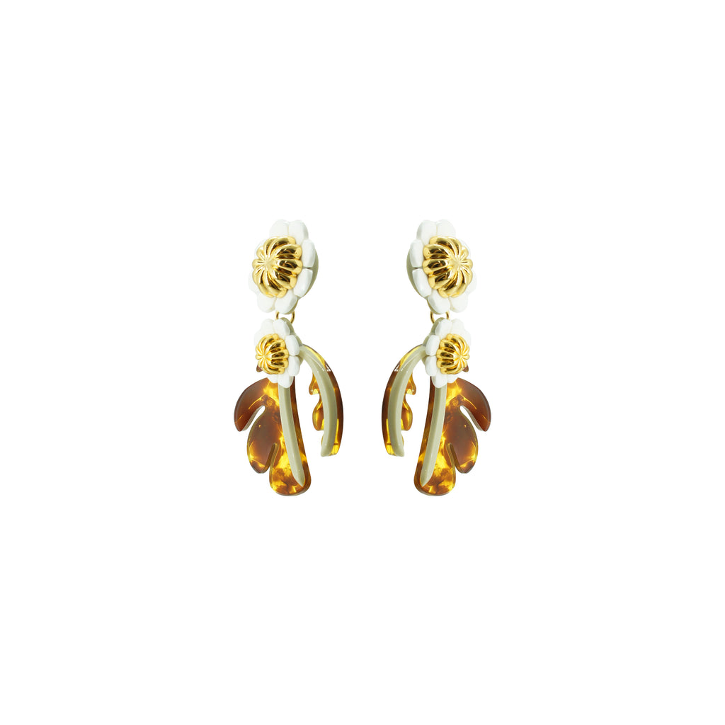COSMOS FLOWER EARRING