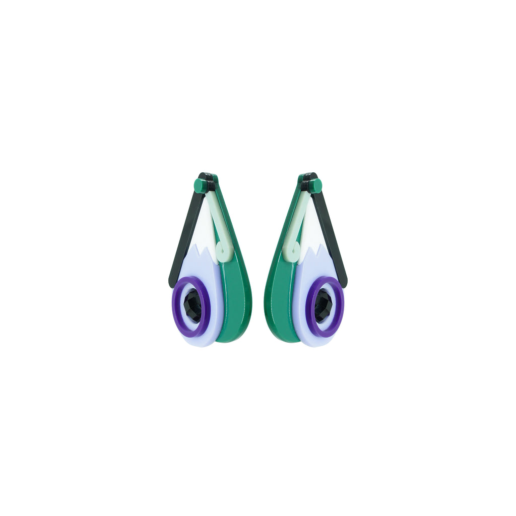 SHORT BUTTERFLY EARRING