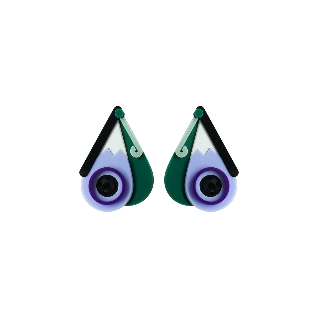 SHORT BUTTERFLY EARRING