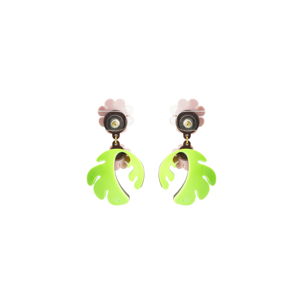 COSMOS FLOWER EARRING