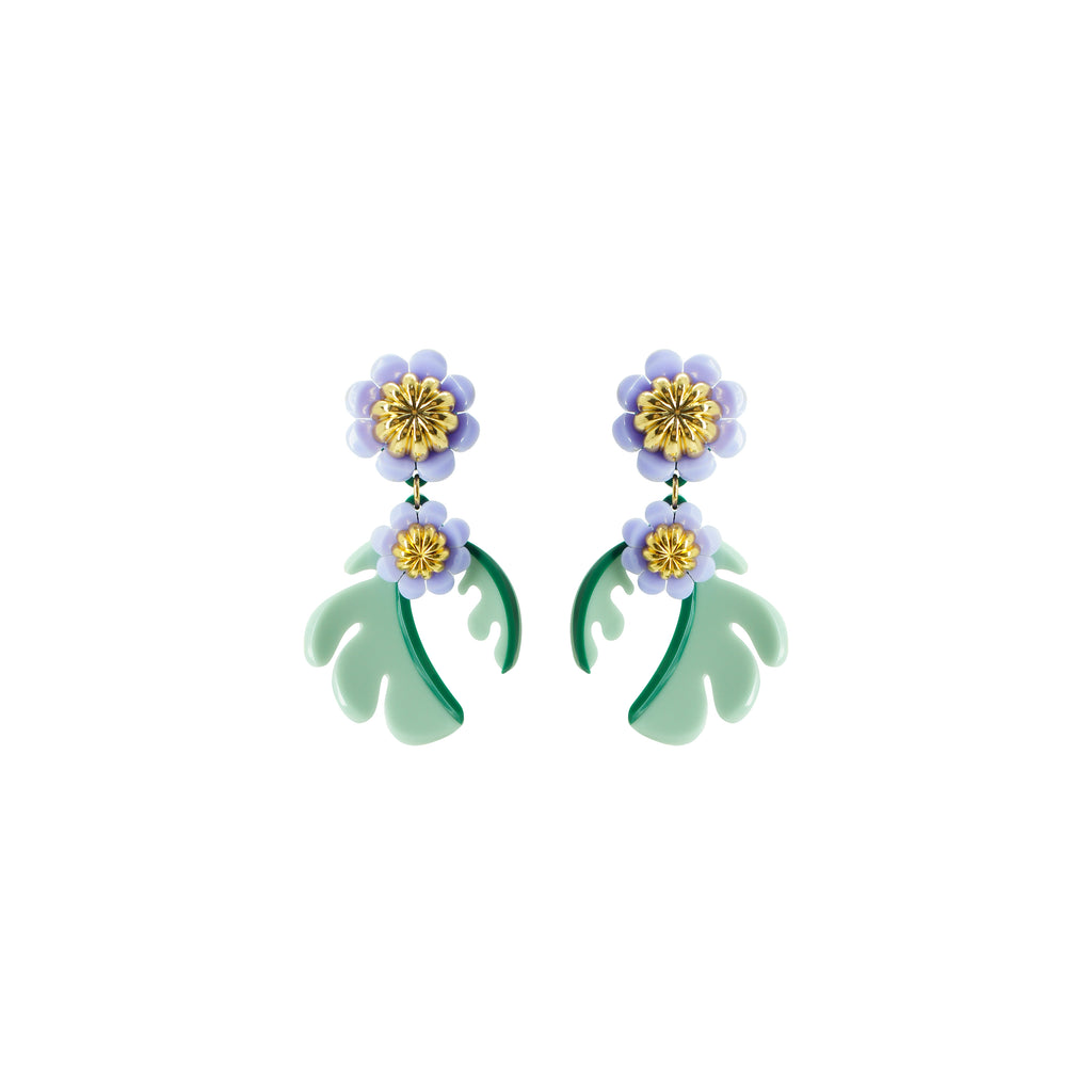 COSMOS FLOWER EARRING