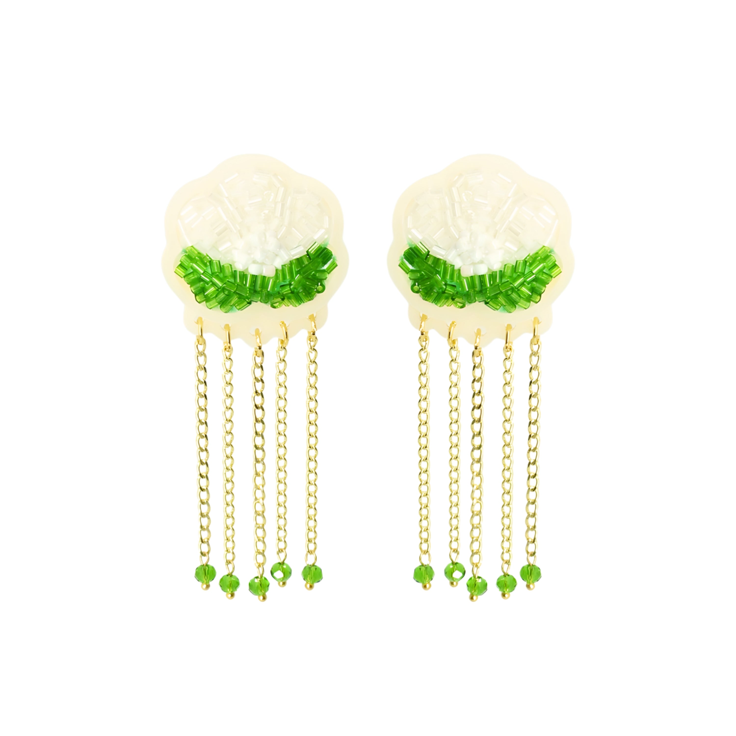 BRINCO FLOR ALGODÃO