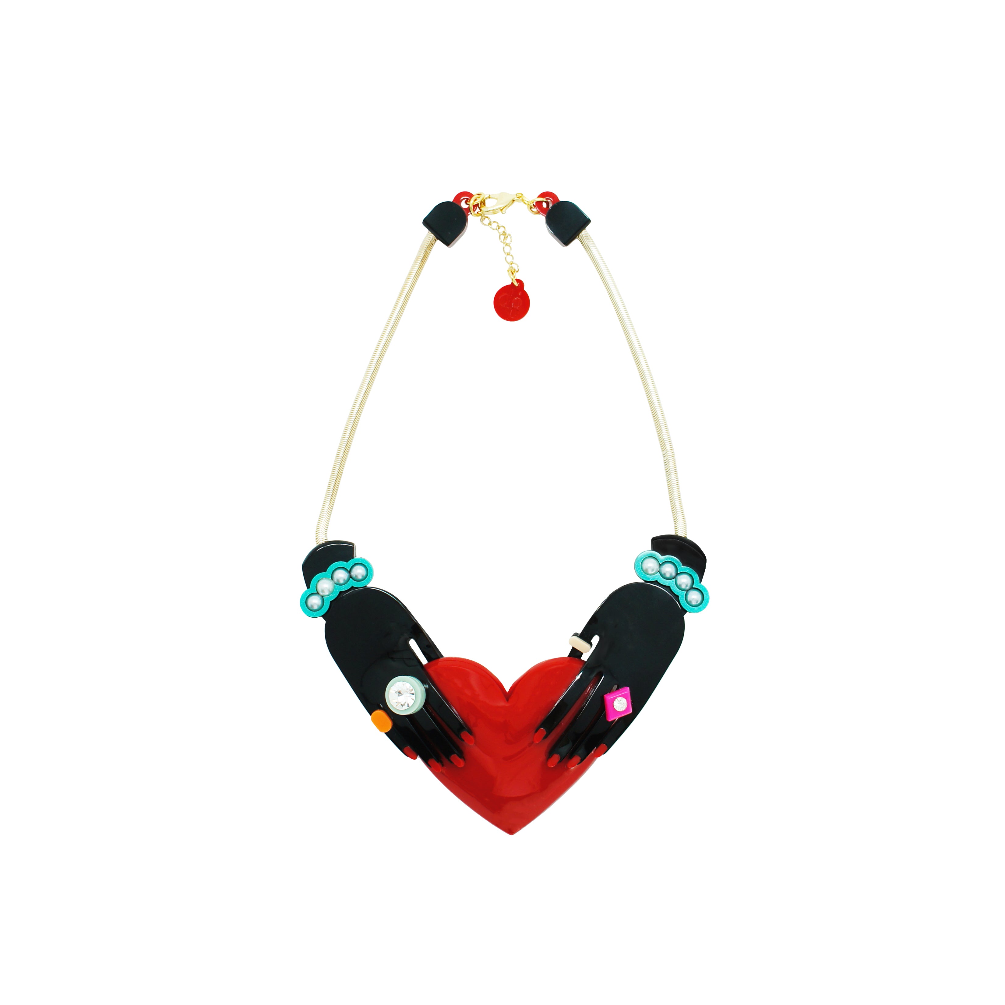 HANDS AND HEART CHOKER