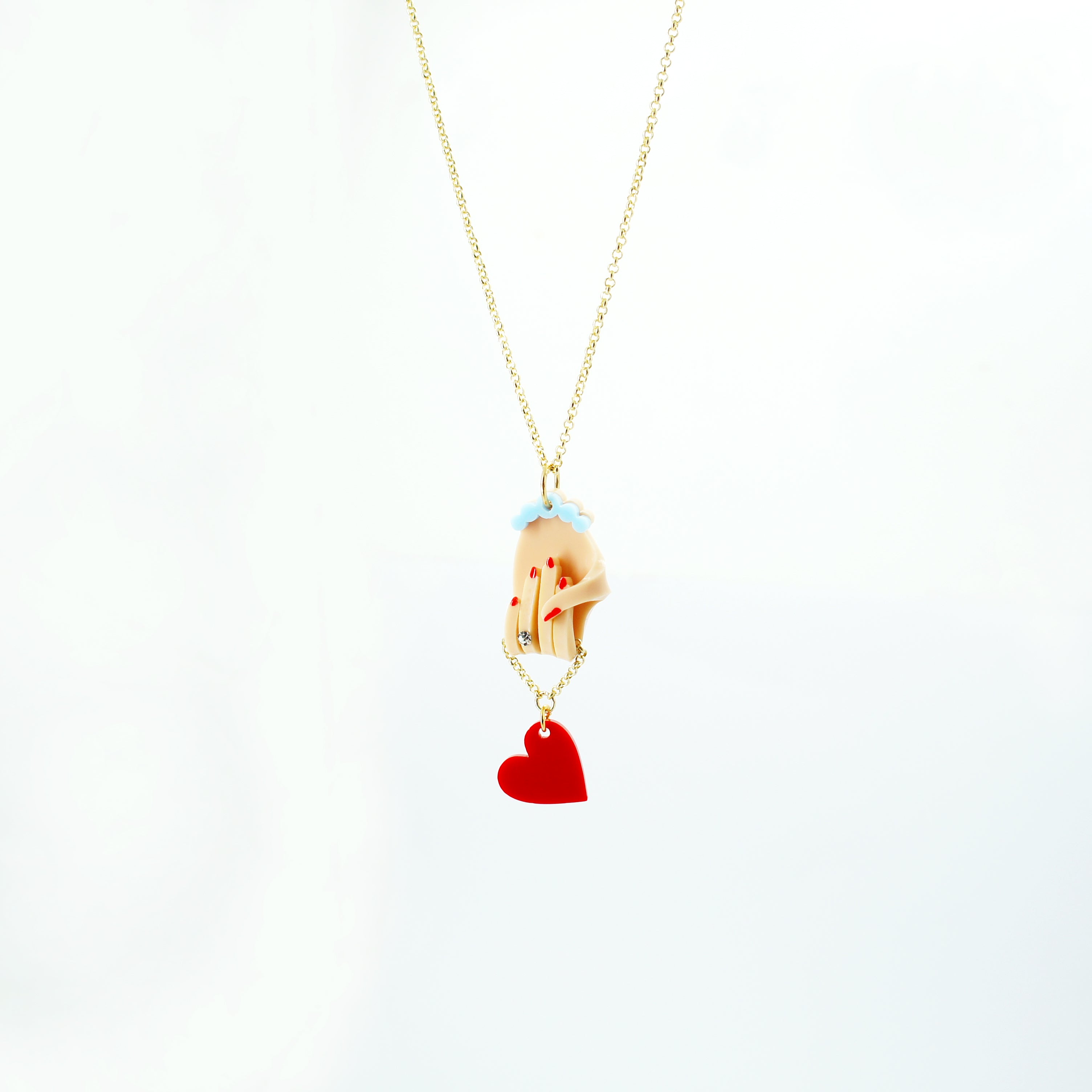 MINI HAND NECKLACE