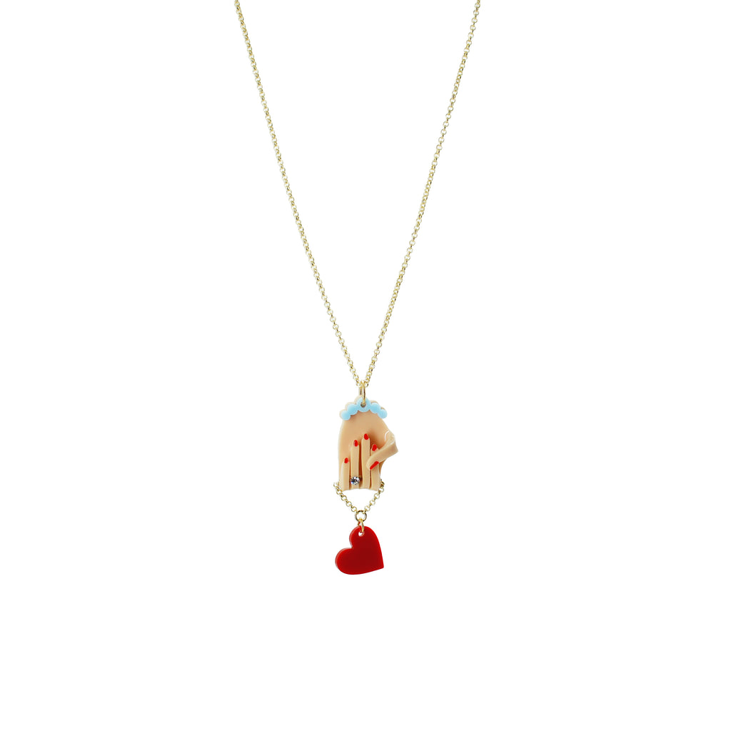 MINI HAND NECKLACE