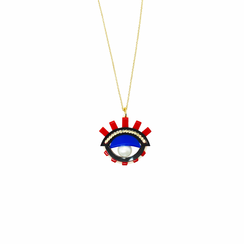 NECKLACE EYE PENDANT P
