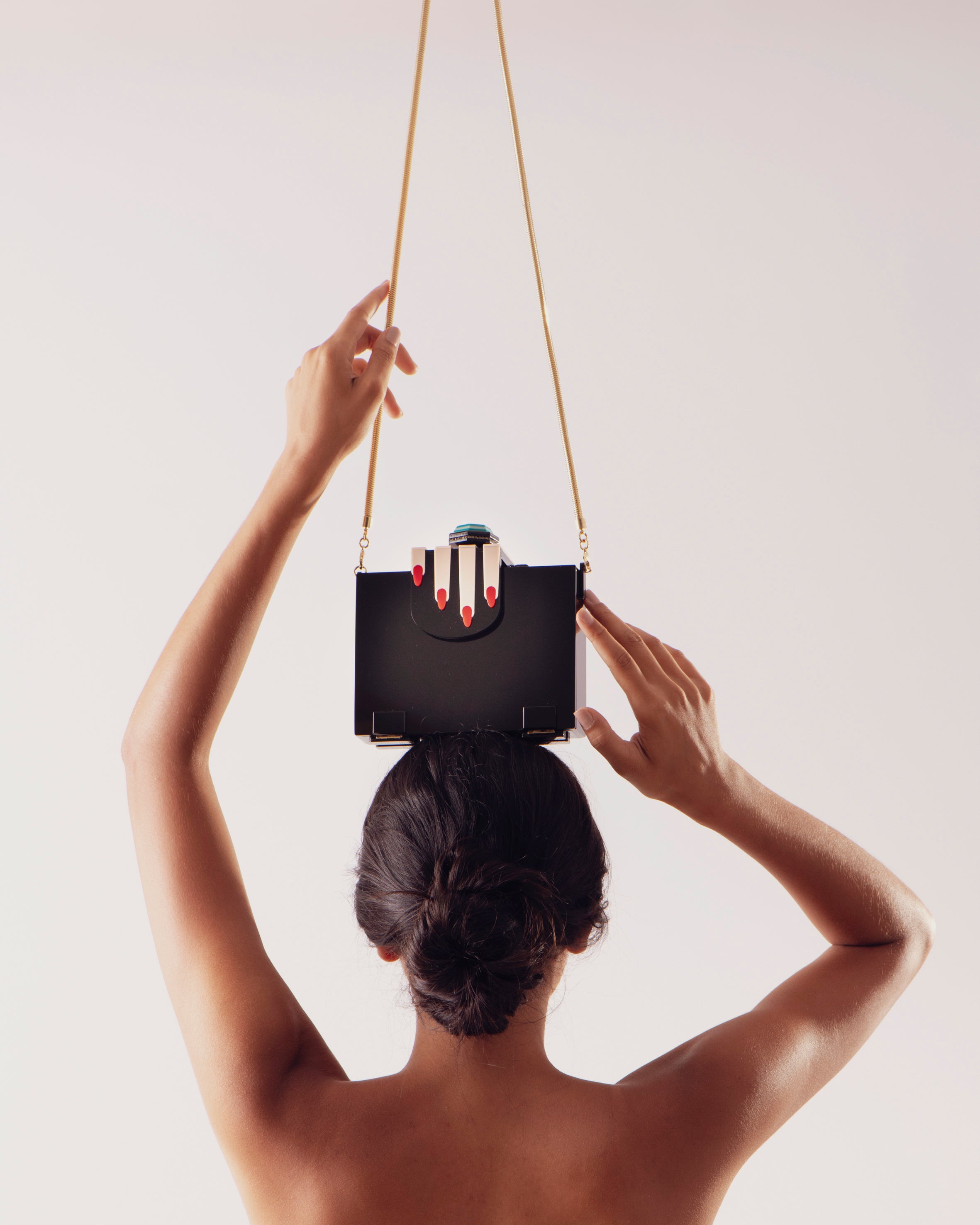 Clutch Bag - Dusty Pink