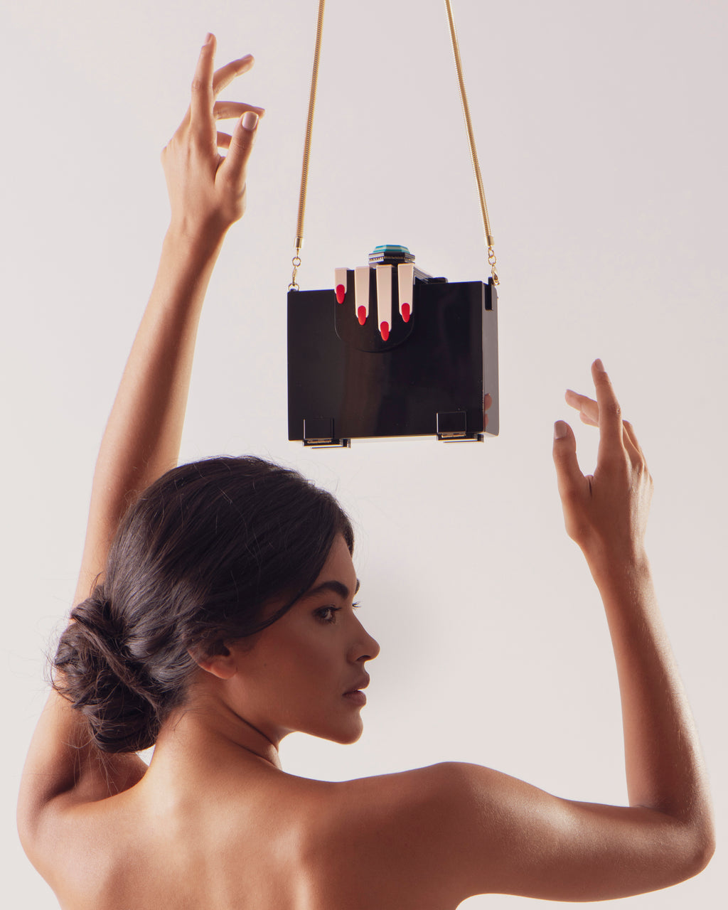 Clutch Bag - Dusty Pink