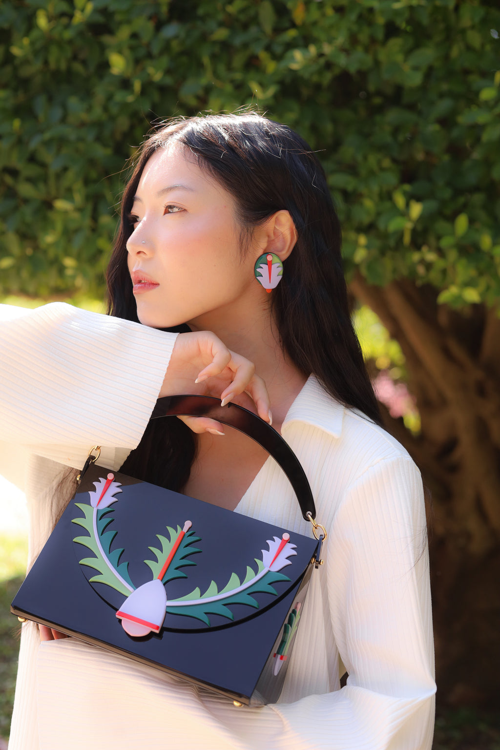 ROSEMARY SHORT EARRING