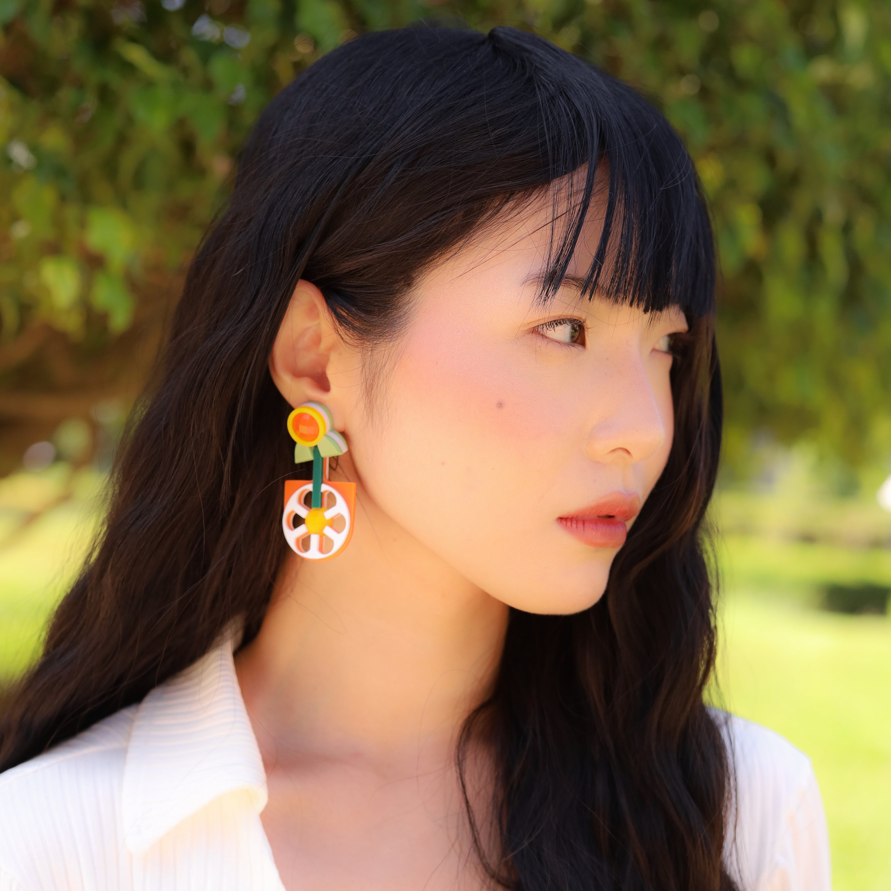 BRINCO MARGARIDA PINGENTE