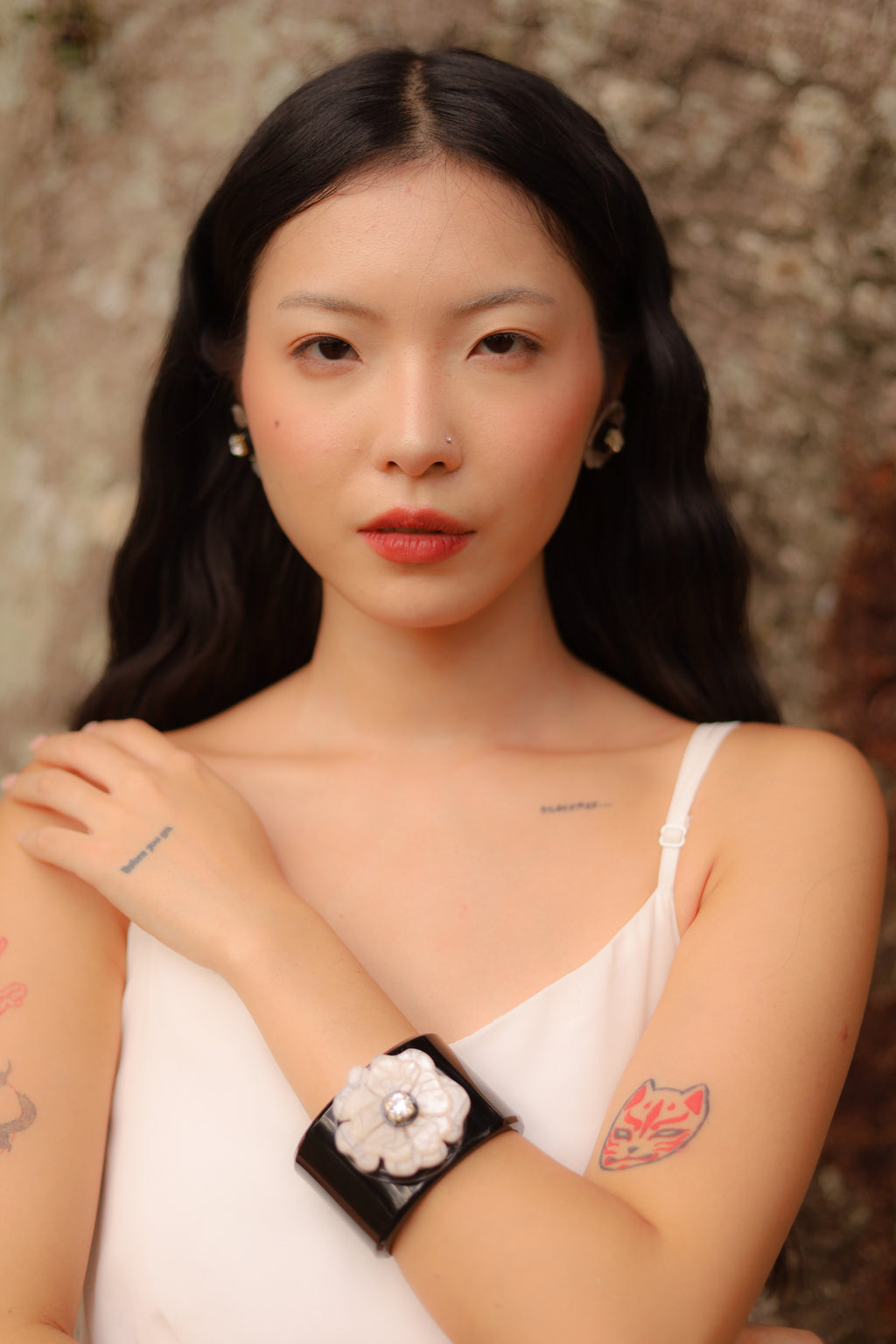 CAMELIA EARRINGS