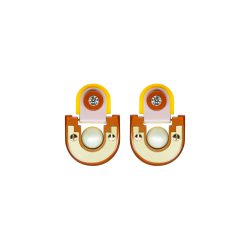 EARRING SHORT TIKAL / TOPAZ
