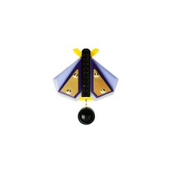 BROOCH PAPALOTI / YELLOW