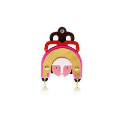 BROOCH IXCHEL / PINK