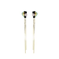 EARRING LONG INTI / GREEN