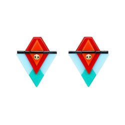 EARRING KUNTUR P / TURQUOISE GREEN